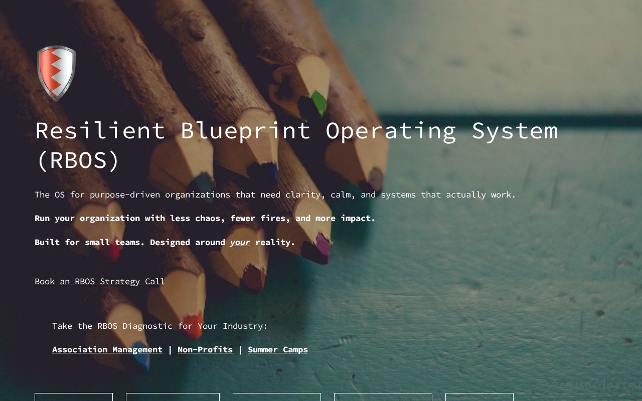 Rbos Notes Resilient Blueprint Operating System (RBOS)