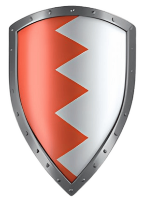 a shield emoji